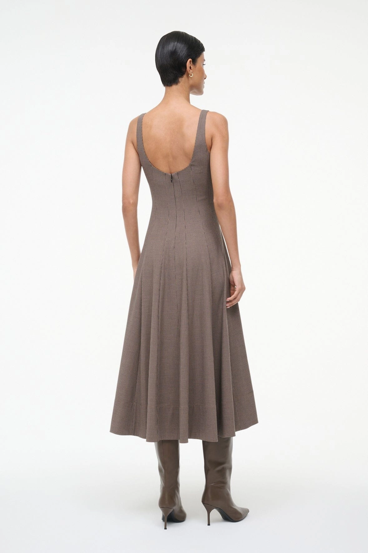 Wells Dress in Houndstooth spring fashion Trendy Vibes