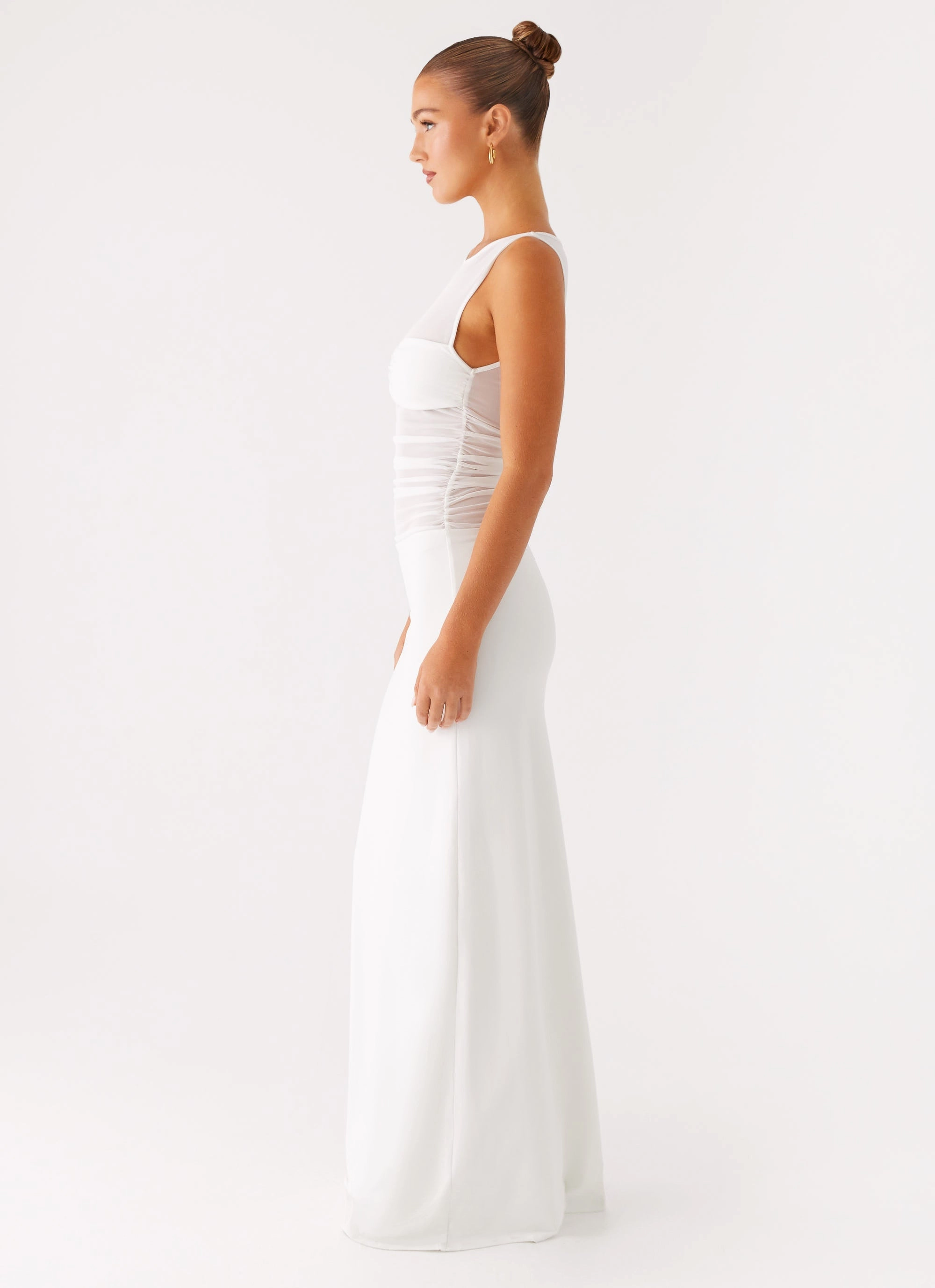 Easy Movement Wesley Maxi Dress - Ivory