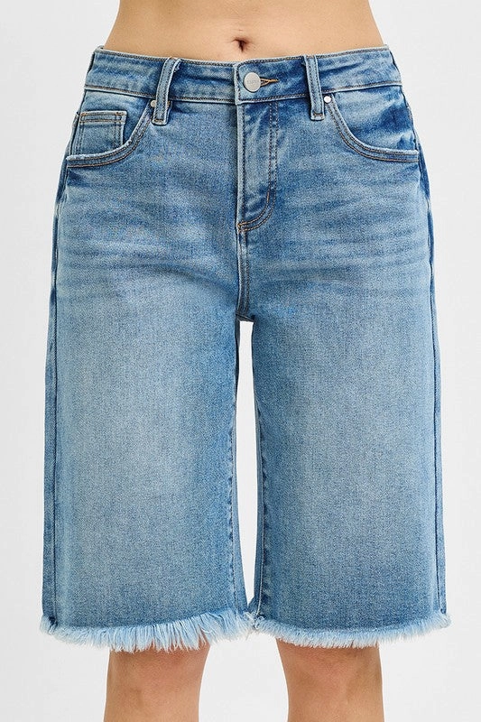 FadeResistant Finish Non Irritating Seam Finish TINA TUMMY CONTROL MID RISE FIT BERMUDA S-XL