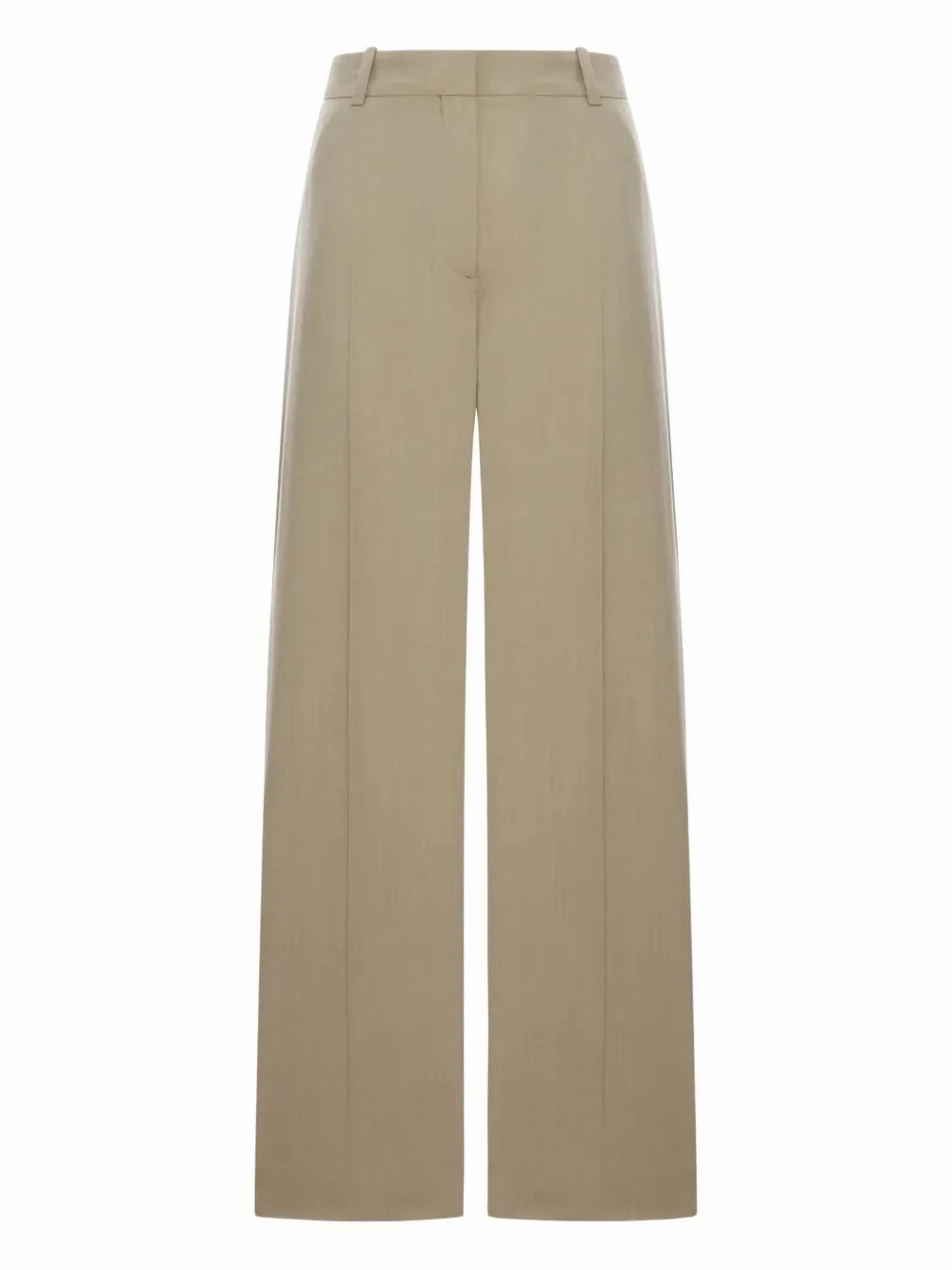 NonSlipGrip Wide Fluid Trousers in Taupe