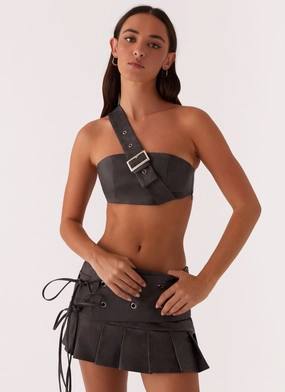 Wild Instincts Bandeau Top - Fawn Simple Pullover Built In Odor Control