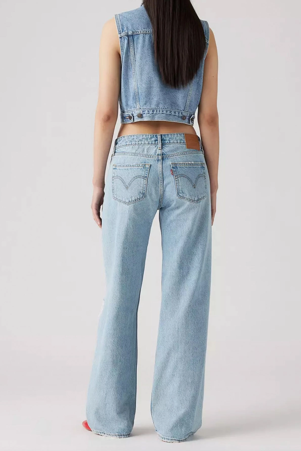 Classic Comfort Zip-off legs Levi's Low Loose Women's Jeans