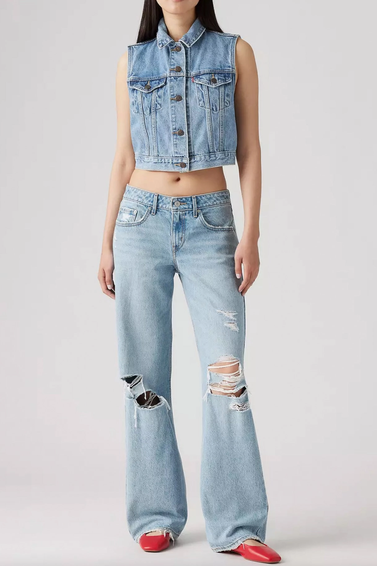 FrictionResistantEdges Levi's Low Loose Women's Jeans