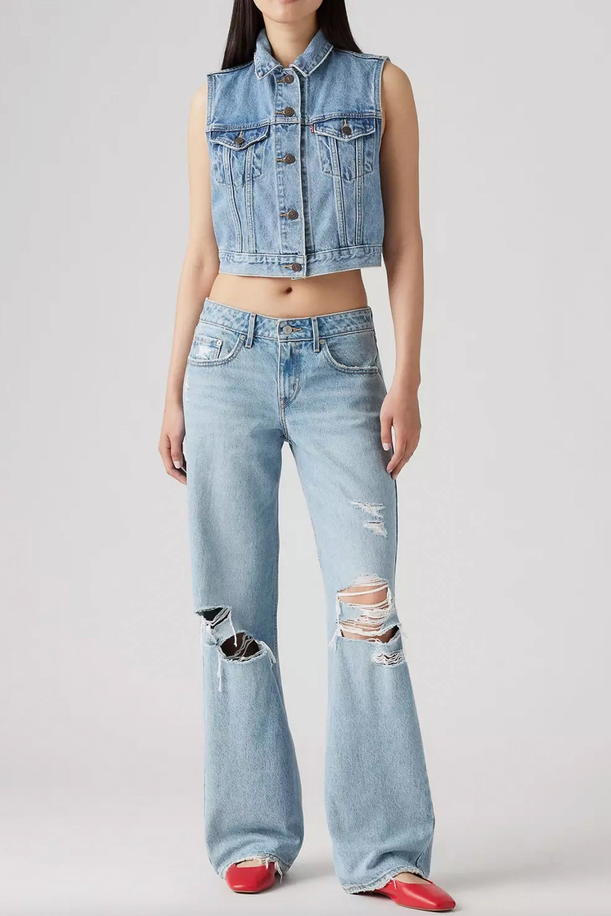 Trendy Design SeamlessPockets Levi's Low Loose Women's Jeans