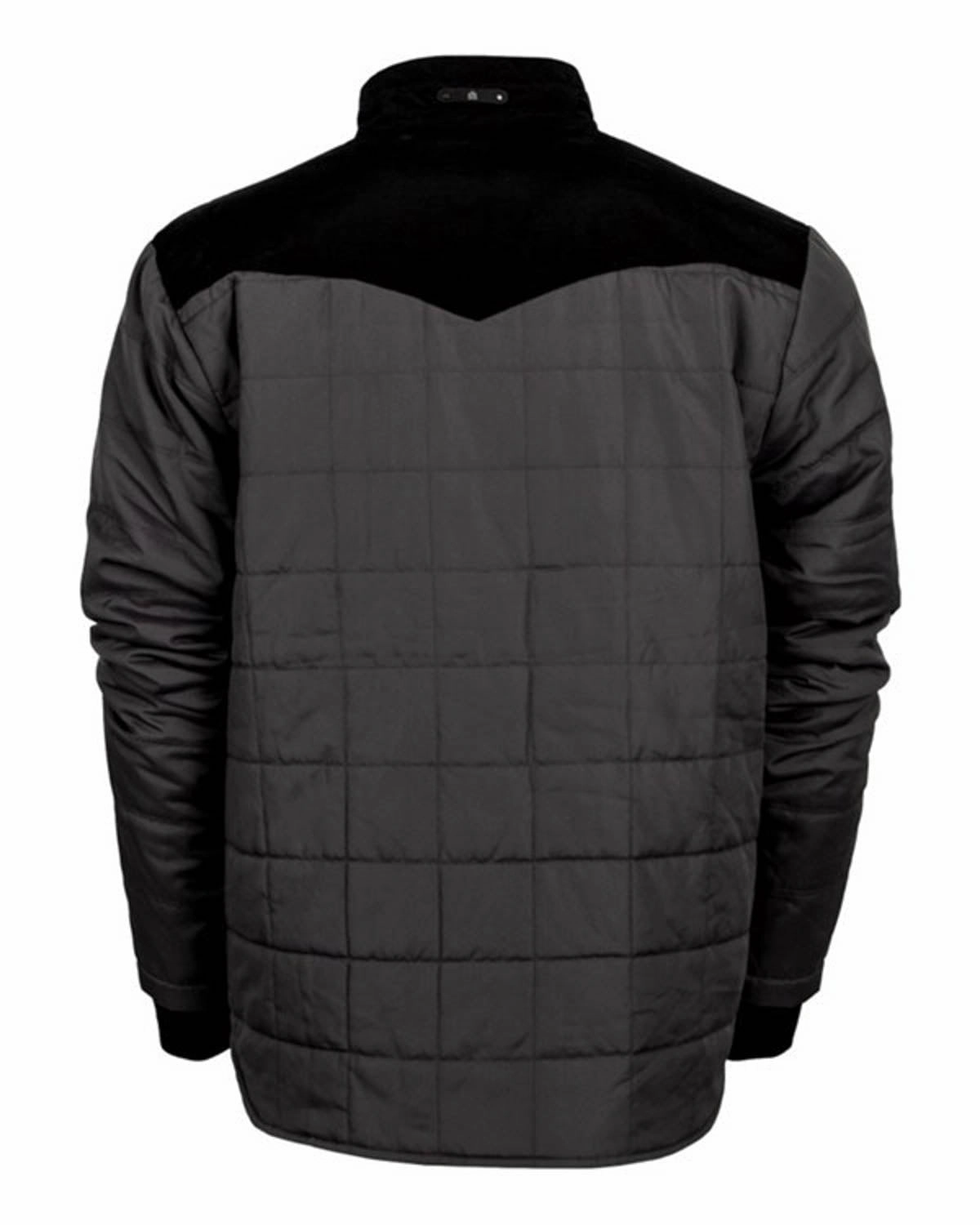 STS Ranchwear Mens Rawling Gray 100% Polyester Softshell Jacket Dynamic flex Luxury Appeal