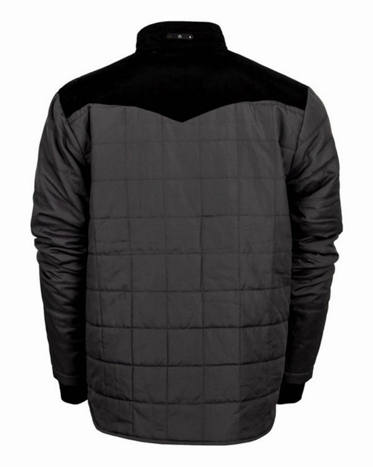 UV Protective Coating STS Ranchwear Mens Rawling Gray 100% Polyester Softshell Jacket