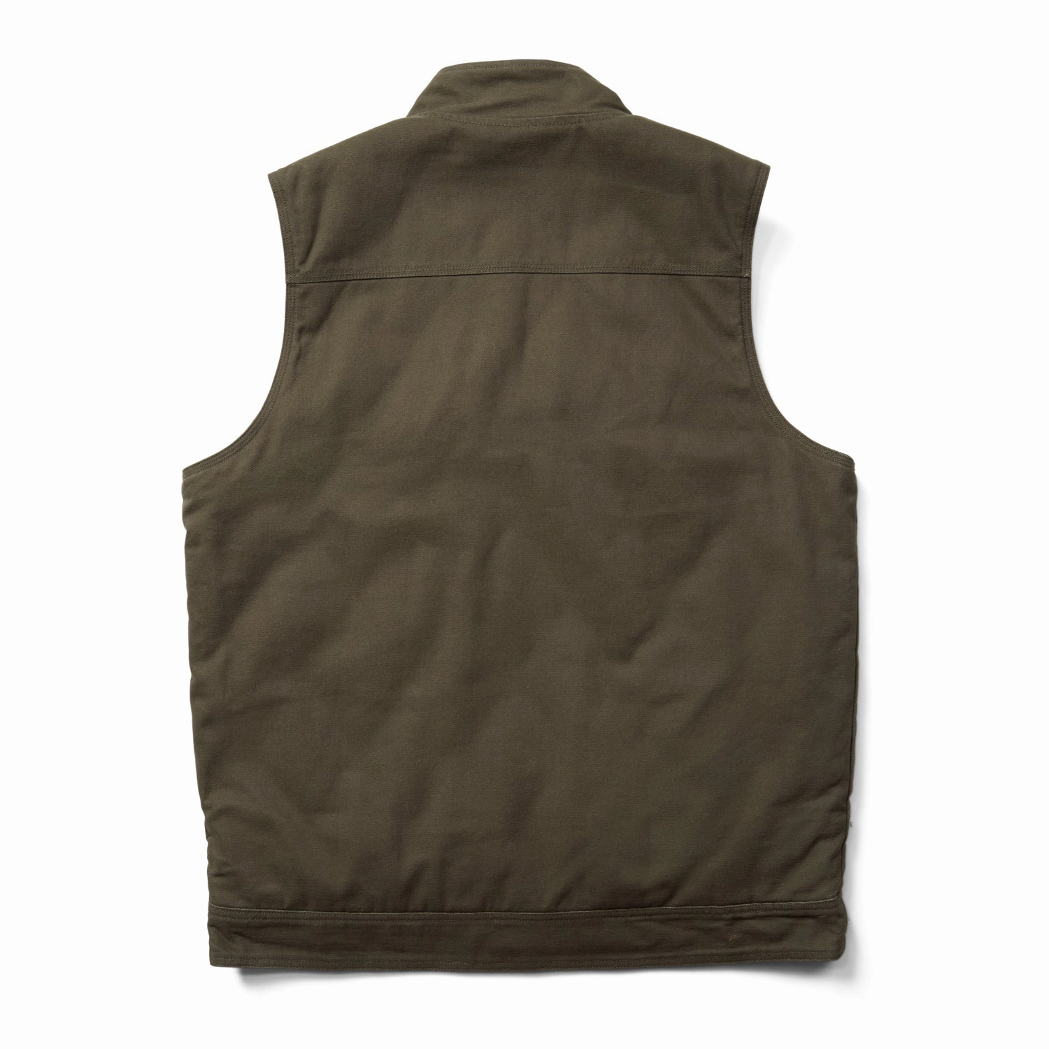 Wolverine Mens Black Olive 100% Cotton Lockhart Vest Noise Reduced Fasteners Odor Resistant Treatment