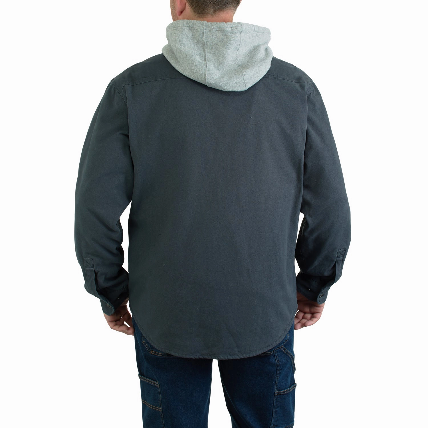 Wolverine Mens Overman SJ Granite 100% Cotton Cotton Jacket Leather Bits