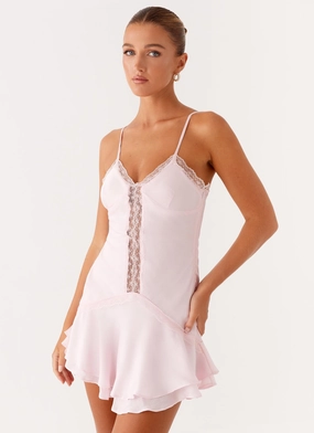 Roya Mini Dress - Pink Mood Flex