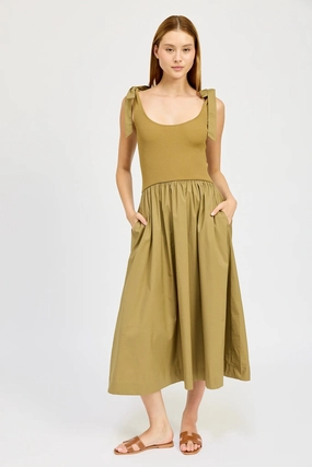Wren Midi Dress Refined Mood Chilly Comfort Wear