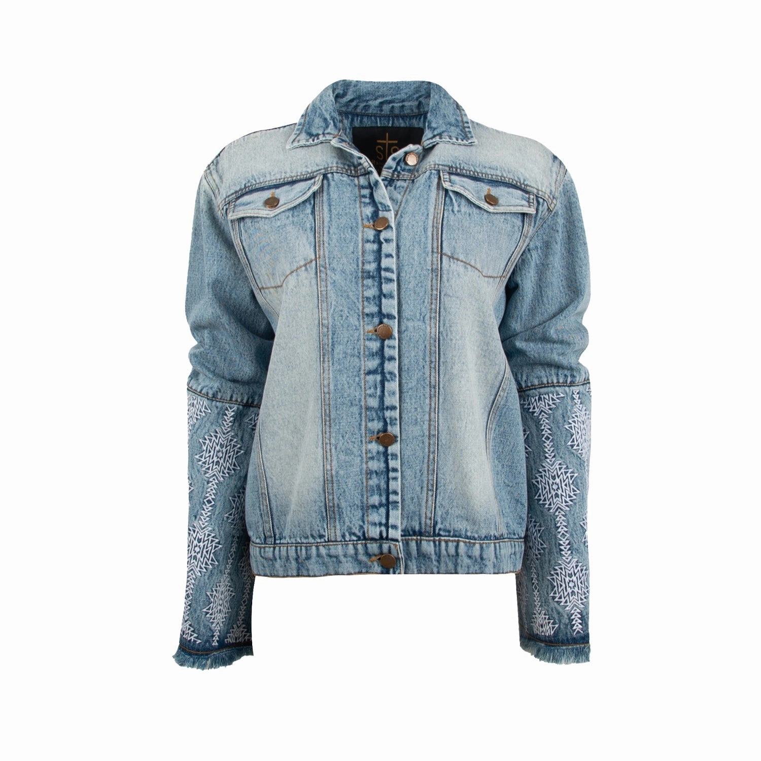 STS Ranchwear Womens Dori Denim 100% Cotton Cotton Jacket Stretch Material