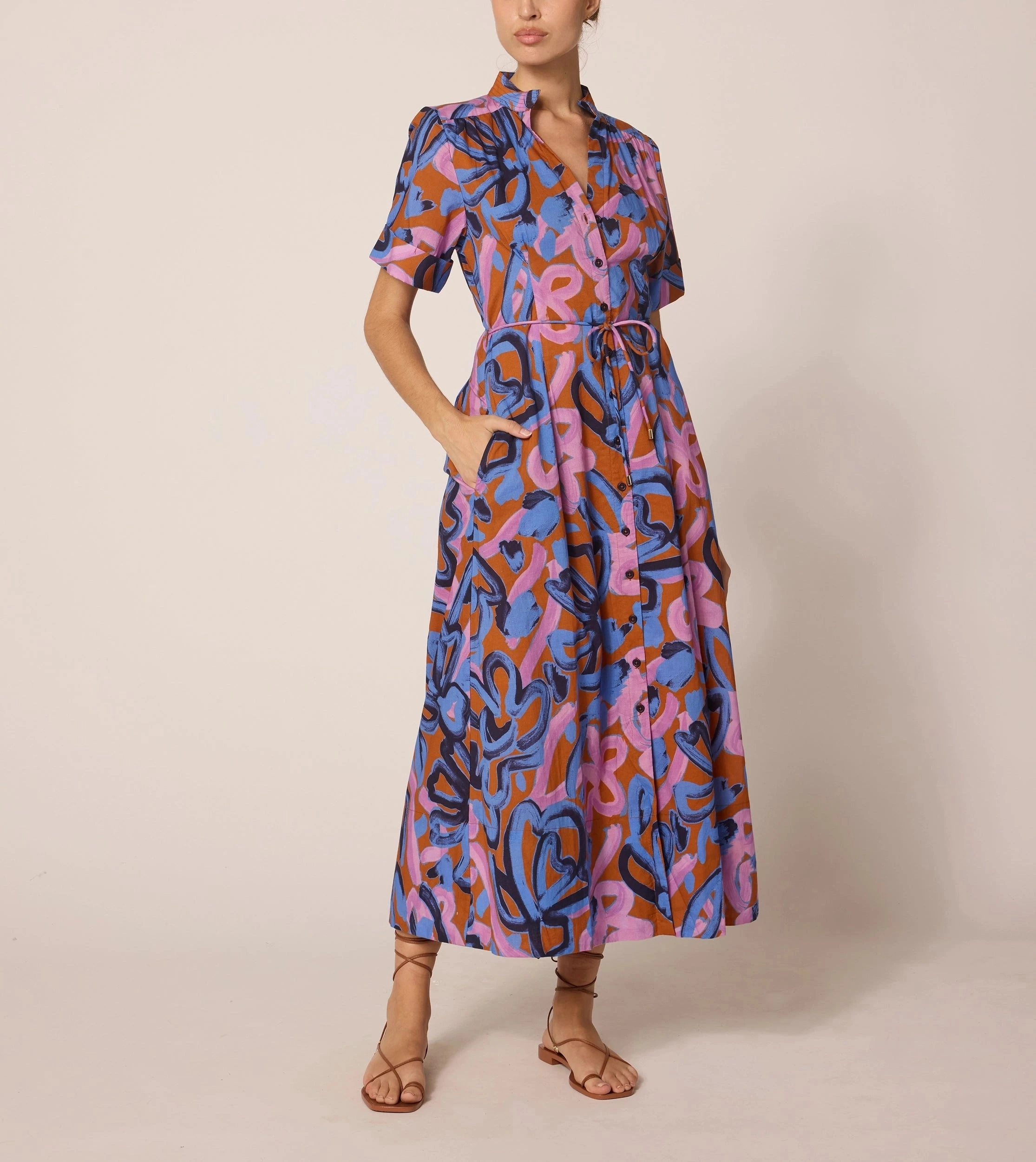 Multi Directional Mobility Zara Ankle Dress | Fresco