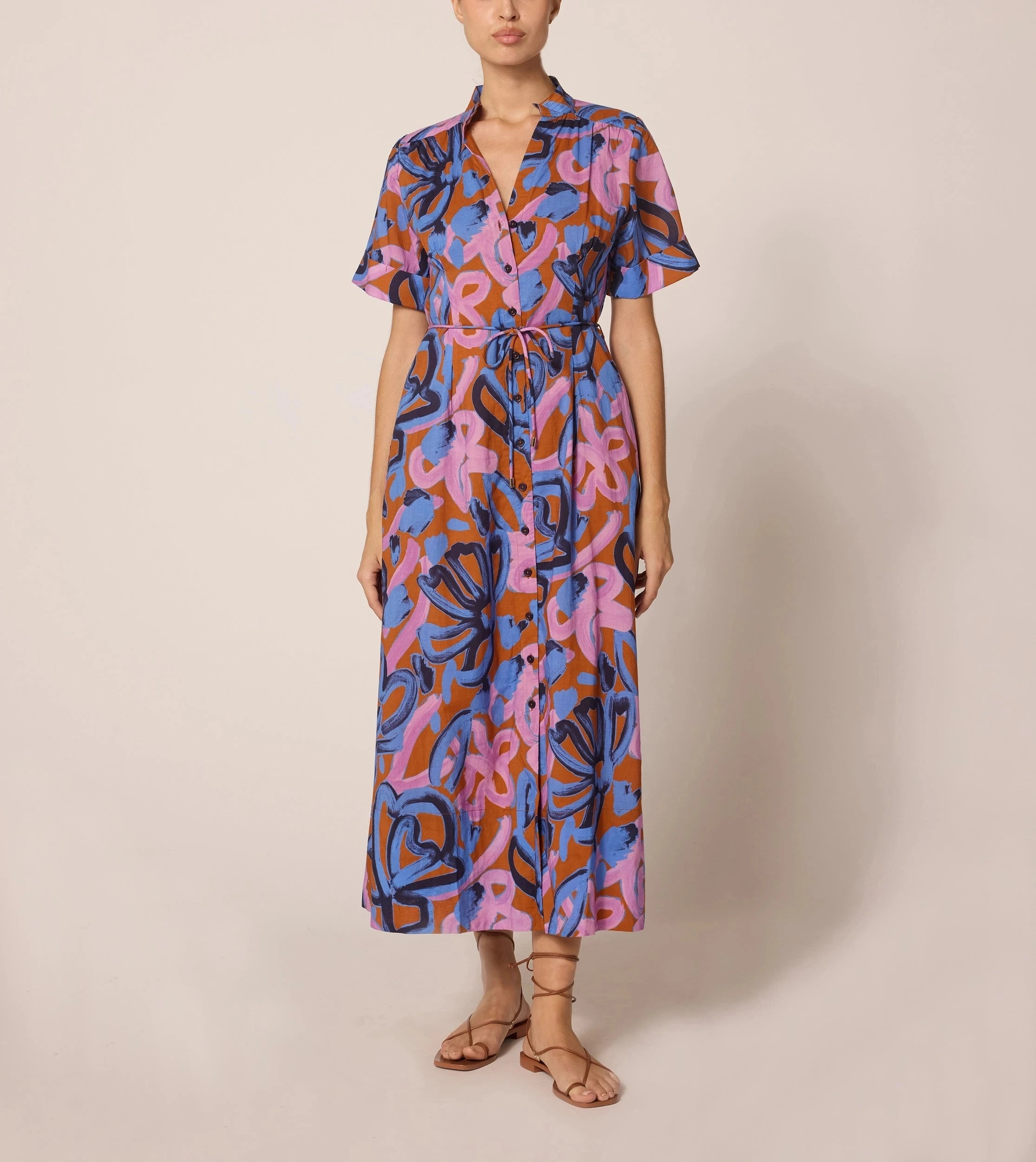 Zara Ankle Dress | Fresco Stretch Fit Engineering LayeredStyling