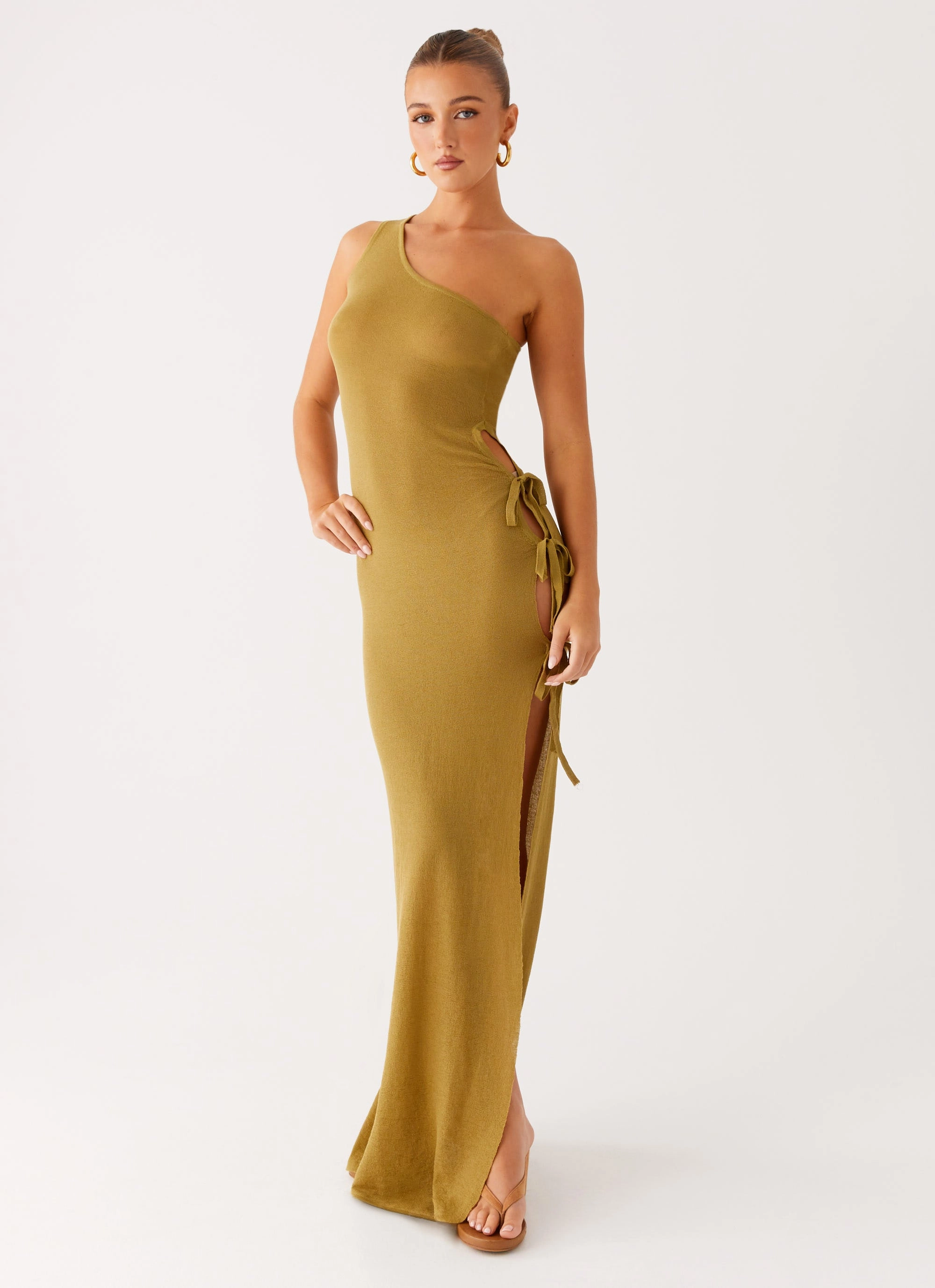 Seamless-Look Zarnella Maxi Dress - Lime
