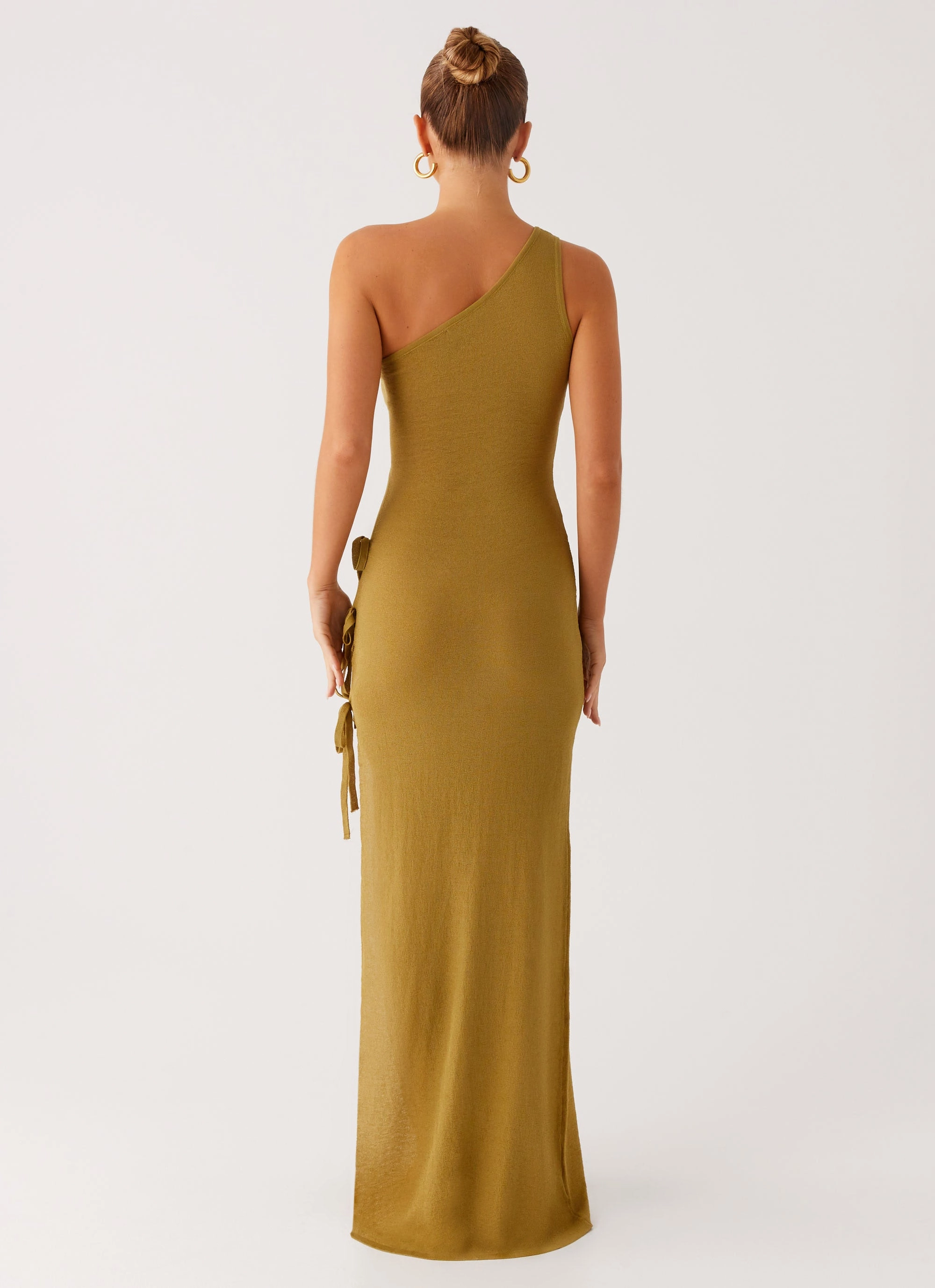 Zarnella Maxi Dress - Lime Office Layer