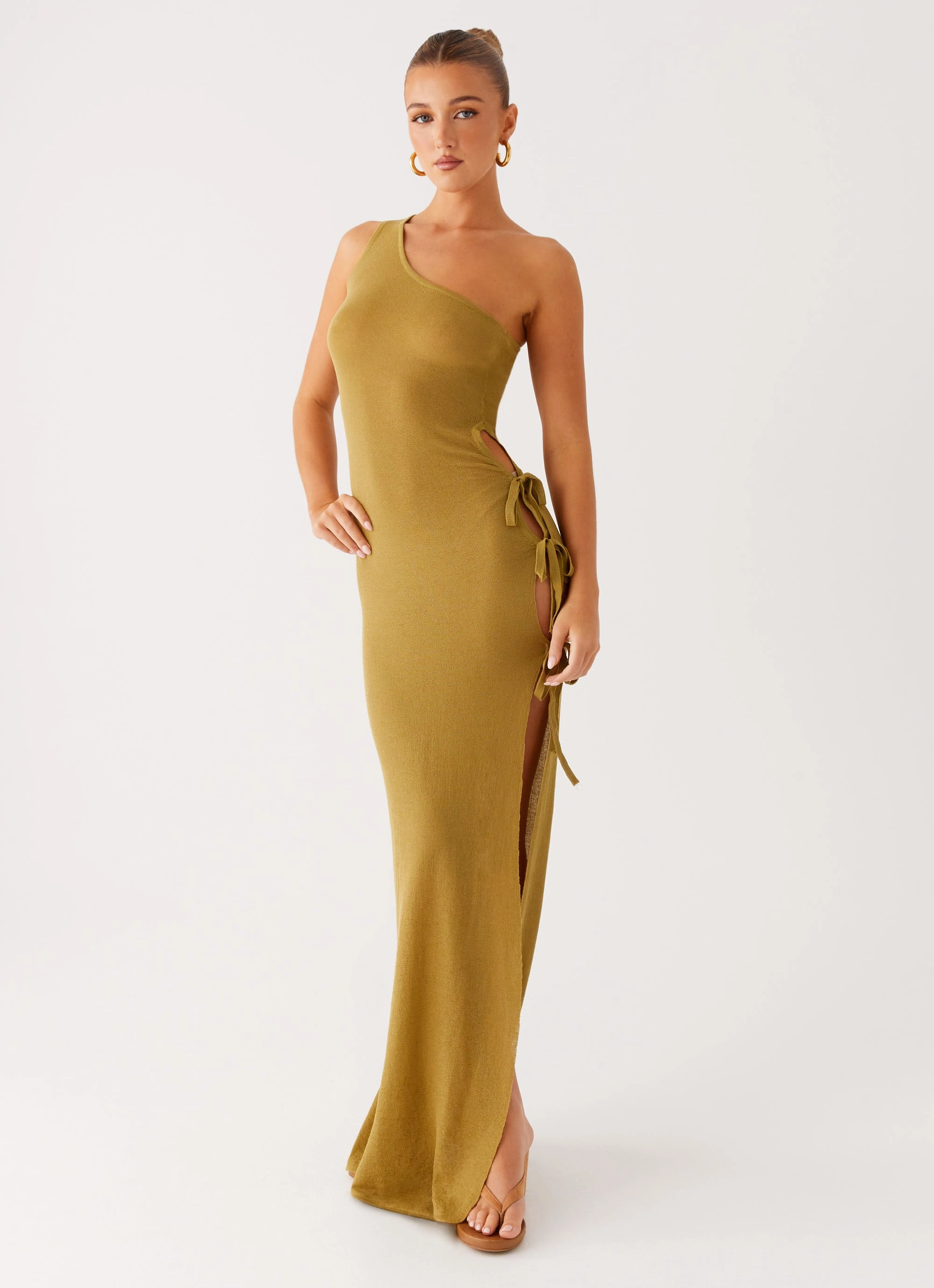 Zarnella Maxi Dress - Lime Elegant Tailoring