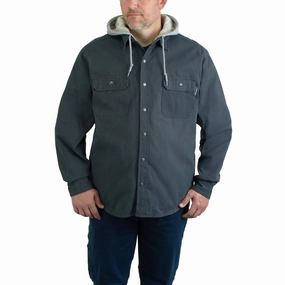 Wolverine Mens Granite 100% Cotton Overman Shirt Jacket Big Lightweight Layer Reinforced Shoulder Protection